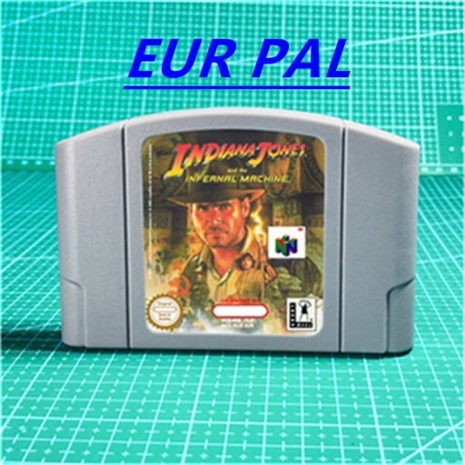 Индиана Джонс для 64-битной консоли EUR PAL N64