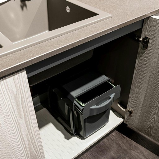 Контейнер для мусора на шкаф 30, ВЫДВИЖНОЙ для кухни, 20л XL Merill