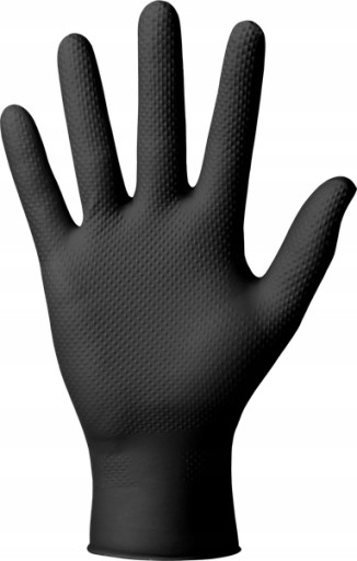 GOGRIP БЕЗ ПОРОШКОВЫЕ НИТРИЛОВЫЕ ПЕРЧАТКИ 50 ШТ M x10