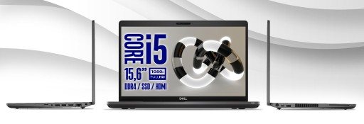 НОУТБУК ДЛЯ РАБОТЫ И ИГРЫ Dell 15,6 i5 4x3,9 ГГц TURBO SSD 512 ГБ 16 ГБ FULLHD