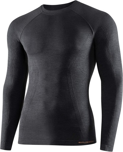 Koszulka męska Brubeck ACTIVE WOOL Termoaktywna M
