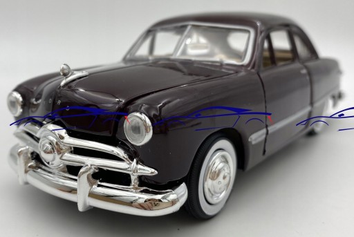 Металлическая модель Ford Coupe 1949 года 1:24 Motormax 73213