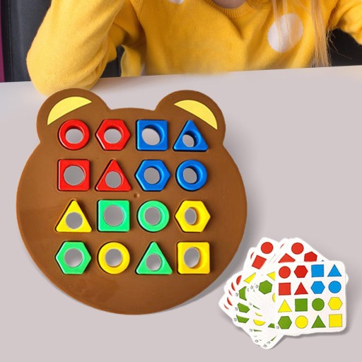 Игра Монтессори Геом на сопоставление фигур