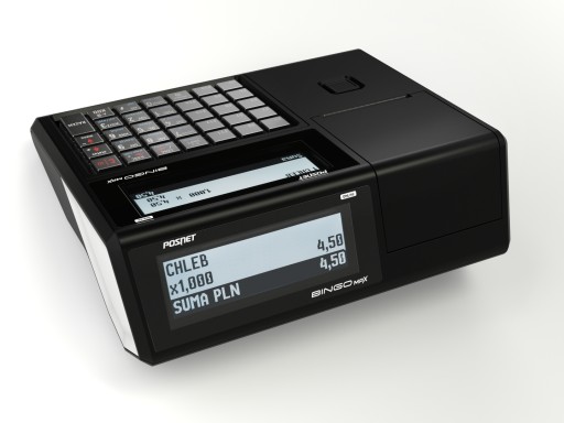 KASA FISKALNA POSNET BINGO MAX ONLINE USB FISKALIZACJA PROGRAMOWANIE KASY R