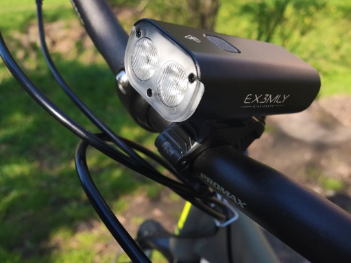 Передний задний фонарь для велосипеда SET передний задний фонарь LED USB EX3MLY сильный