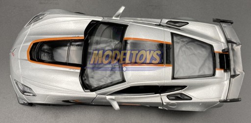 Chevrolet Corvette ZR1 № 2 2019 года, масштаб 1:24, Motormax 73785