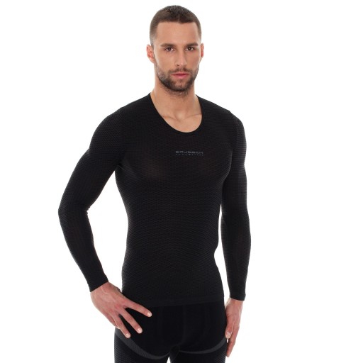 Koszulka termoaktywna Brubeck Base Layer UNISEX Potówka z długim rękawem XL