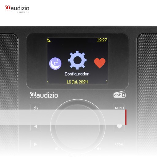 ИНТЕРНЕТ-РАДИО WIFI DAB+ FM BT ПУЛЬТ ЧЕРНЫЙ