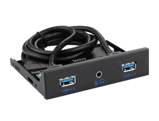Передняя панель Передняя панель 2x USB3.0 + 1x Audio 20Pin 3.5