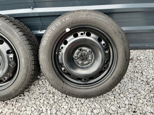 4X КОЛЕСА ДИСКИ ШИНЫ BARUM POLARIS 3 ЗИМА 185/60R15