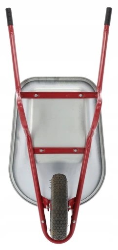 ТАЧКА САДОВАЯ STRONG CONSTRUCTION, МЕТАЛЛ, ЧЕРНАЯ, ОКРАШЕННАЯ ТЕЛЕЖКА, 80/120 Л