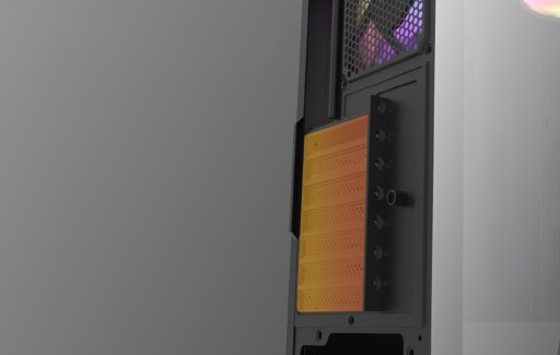 DARKFLASH DK151 LED OBUDOWA DO KOMPUTERA ATX ITX ARGB 3 WENTYLATORY