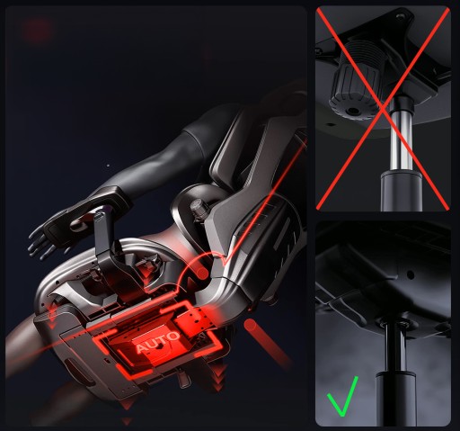 Rotizer Fotel Gamingowy Ergonomiczny Biurowy 6D PLUS do Grania Pracy Nauki