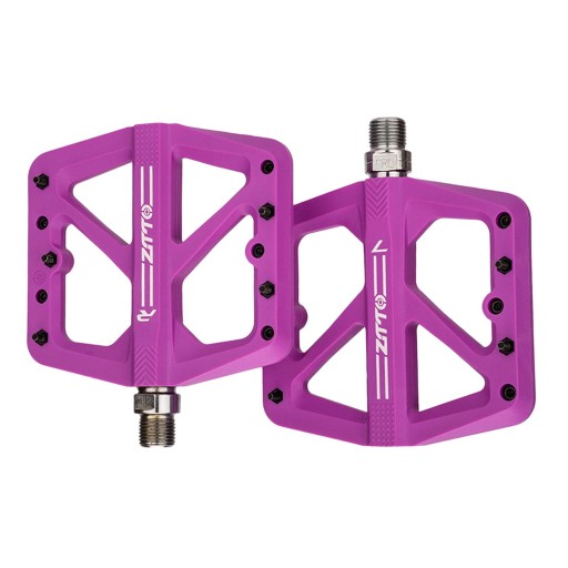 1 пара подшипников MTB, педали для горного велосипеда, платформа, нейлон Du Purple g