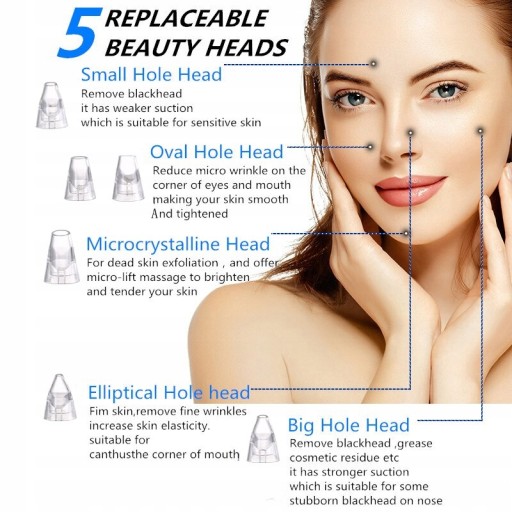 Blackhead Remover Face Nose Acne Electric
