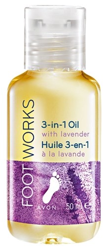 Avon увлажняющее МАСЛО ЛАВАНДЫ для ног 3 в 1