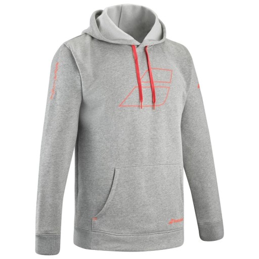 Мужская толстовка Babolat Strike Hood Sweat с высокой посадкой L