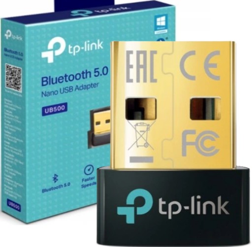 Nano adapter USB Bluetooth 5.0 Bluetooth TP-Link UB500 czarny