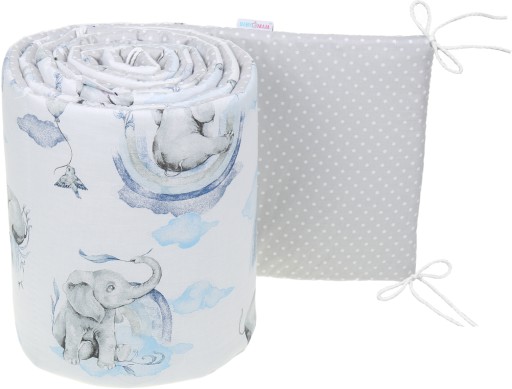 ЗАЩИТА ДЛЯ ДВУСТОРОННЕЙ КРОВАТИ С КОВРИКОМ 180х30см BABYMAM