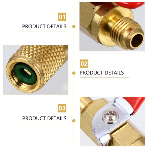 Adapter pompy próżniowej zaworu 3 szt