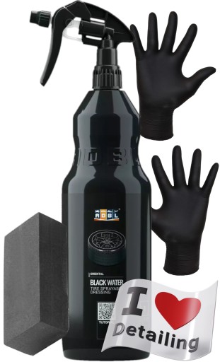 ADBL Black Water 500ml - dressing, nabłyszczacz do opon w sprayu