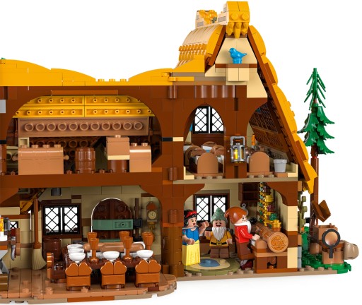 LEGO Disney 43242 «Белоснежка и Хижина семи гномов»