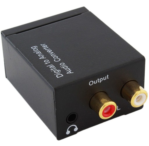 КОНВЕРТЕР АУДИОСИГНАЛА ЦАП 2x RCA + SPDIF ЦИФРОВОЙ АНАЛОГОВЫЙ РАЗЪЕМ КАБЕЛЬ AK319A