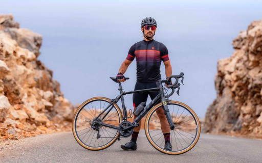 Rogelli Hero II - męska lekka koszulka rowerowa