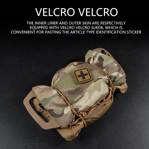 Tactical Military Pouch MOLLE Rapid Deployment First-aid Kit Survival