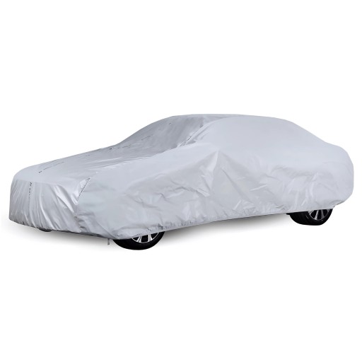 Pokrowiec na Samochód Coupe M2 430-455 Auto Plandeka Practic 3 Warstwy Pasy