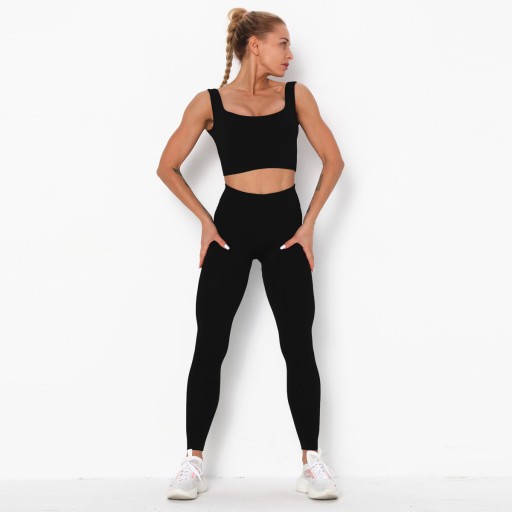 СПОРТИВНЫЙ КОМПЛЕКТ + ЛЕГИНГИ FITNESS GYM L