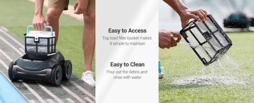 Робот Aiper Seagull Pro для беспроводной чистки бассейна