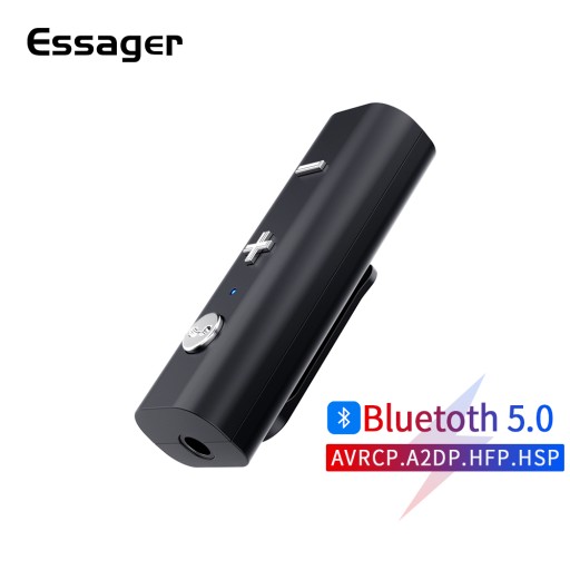 Adapter Audio Bluetooth AUX Odbiornik minijack bezprzewodowe słuchawki BT