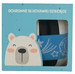 DZIECIĘCE SŁUCHAWKI WYGŁUSZAJĄCE OCHRONA SŁUCHU NA KONCERT PODRÓŻ HAŁAS 0+