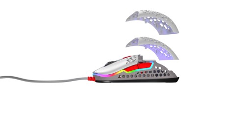ИГРОВАЯ МЫШЬ XTRFY M42 RGB PMW3389 ЛЕГКАЯ, 59 Г