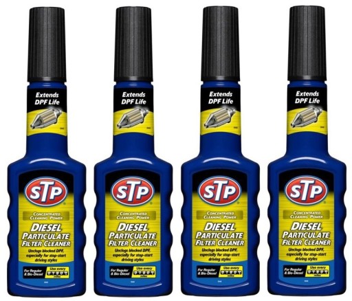 STP DIESEL PARTICULATE FILTER CLEANER FORMUŁA DO CZYSZCZENIA FILTRÓW DPF x4