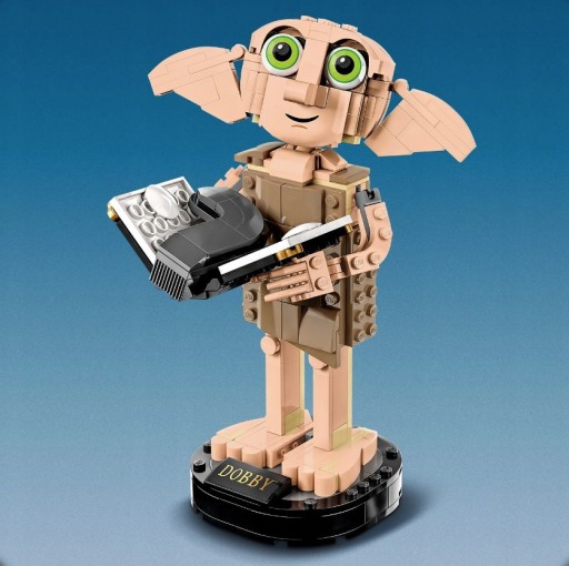 LEGO ZGREDEK HARRY POTTER 76421624 KLOCKI SKRZAT DOMOWY PREZENT DLA DZIECI