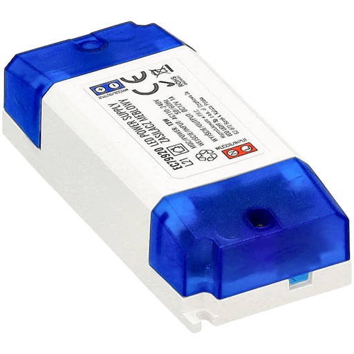 12V LED 12W 1A Мебельный источник питания для светодиодной ленты IP20