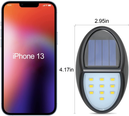 4X СОЛНЕЧНЫЙ ФОНАРЬ УЛИЧНЫЙ ФОНАРЬ НАСТЕННЫЙ ФОНАРЬ IP65