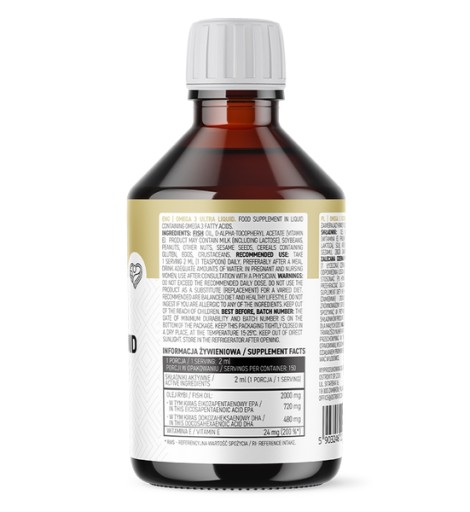 OstroVit Omega 3 Ultra Liquid 300 ml