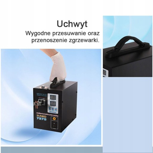 ZGRZEWARKA IMPULSOWO PUNKTOWA SPAWARKA AKUMLATORÓW SUNKKO 737G TECHREBAL