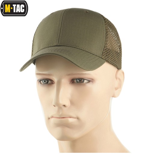 CZAPKA Z DASZKKIEM SIATKA FLEX RS M-TAC OLIVE S/M