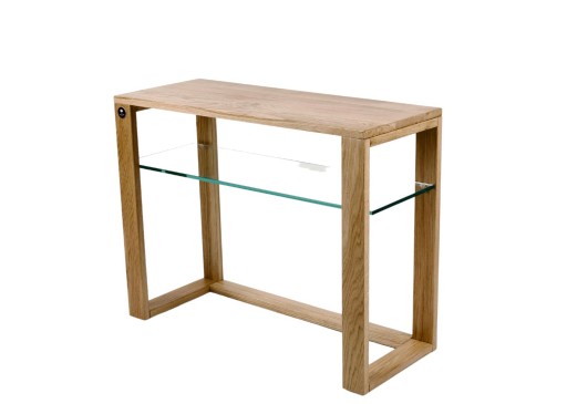 KONSOLA Dębowa Loft DREWNO LITE 110 cm SKD-206