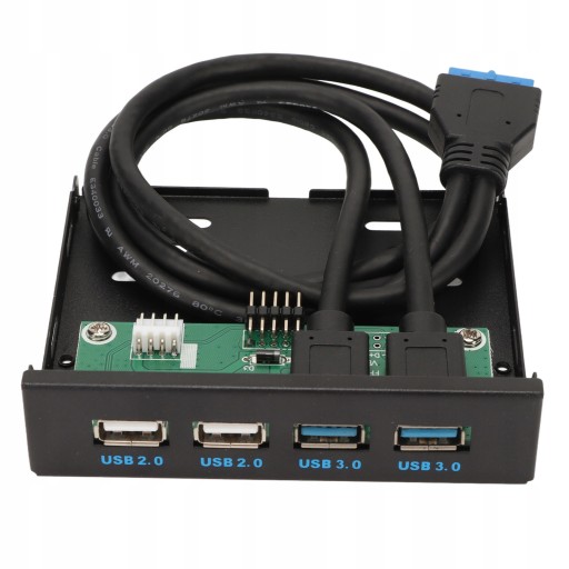 3,5-дюймовый высокоскоростной концентратор USB3.0 на передней панели