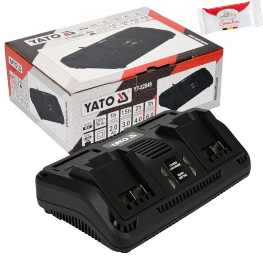 ДВОЙНОЕ ЗАРЯДНОЕ УСТРОЙСТВО YATO 18V YT-82849