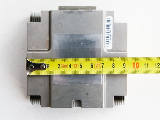 RADIATOR / CHŁODZENIE ALUMINIUM 93x93x27mm