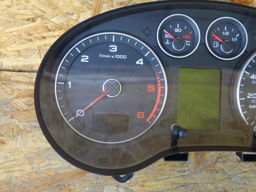 AUDI A3 8P LIFT 08-12 1.6 2.0 TDI СЧЕТЧИК ЧАСОВ 8P0920982C
