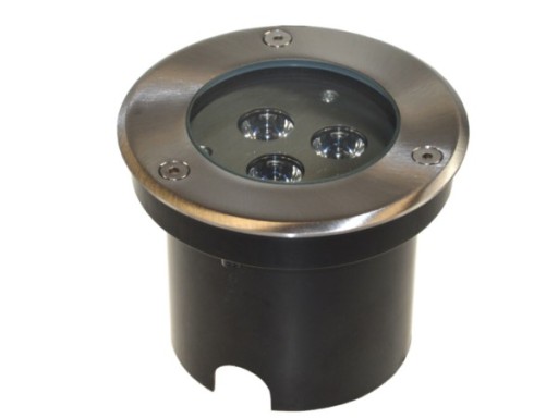 Sibar 3*1W 4000K Светодиодный заземляющий светодиодный светильник, IP67