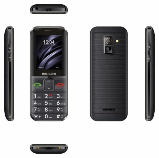 Телефон MAXCOM Comfort MM735 + браслет SOS