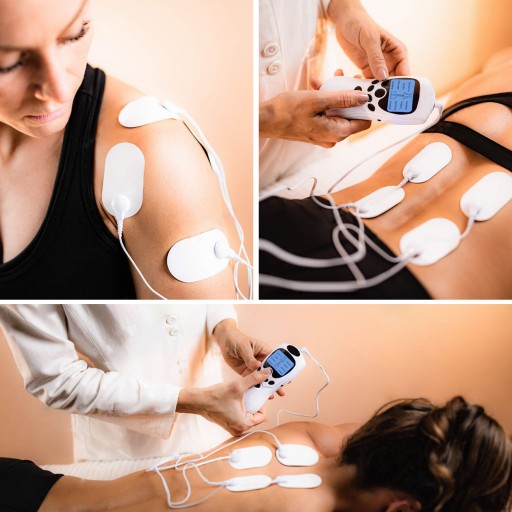 TENS EMS ЭЛЕКТРОСТИМУЛЯЦИЯ НЕРВНЫХ МЫШЦ СИЛЬНЫЙ НАБОР